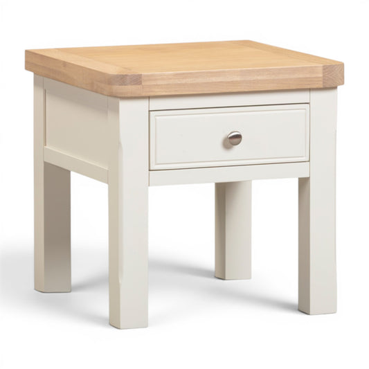 Chester Off-White Lamp Table