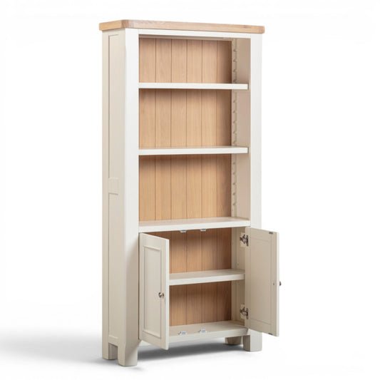 Chester Off-White Large Bookcase