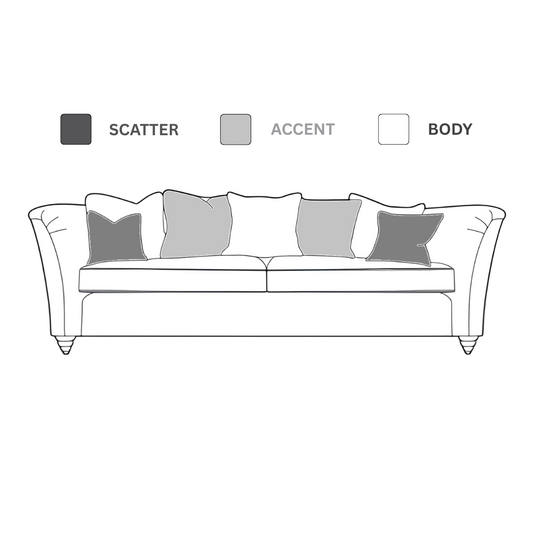 Calvin Extra Large Sofa - Pieces For Places