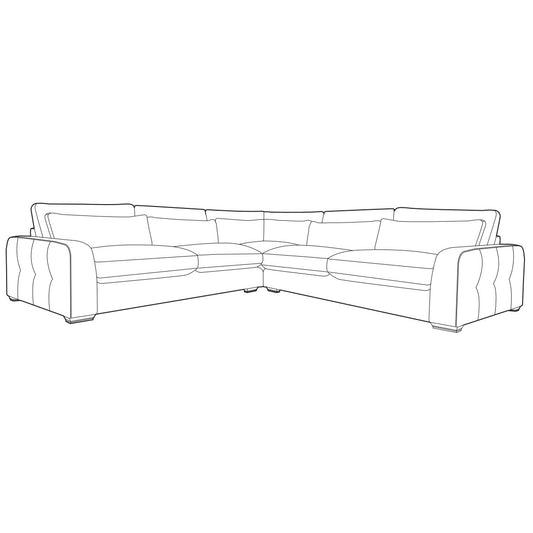 Corleone 2 Corner 2 Sofa - Pieces For Places