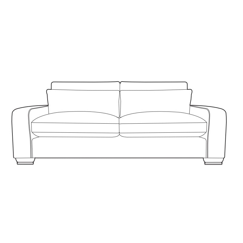 Corleone Large Sofa - Pieces For Places