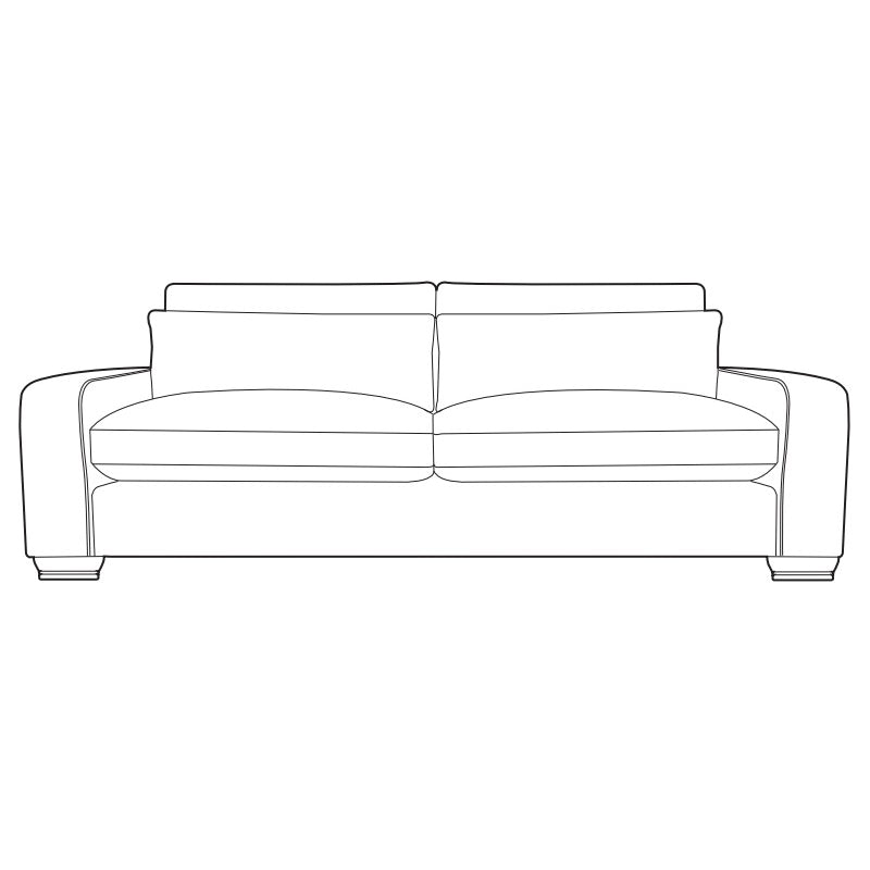 Corleone Extra Large Sofa - Pieces For Places