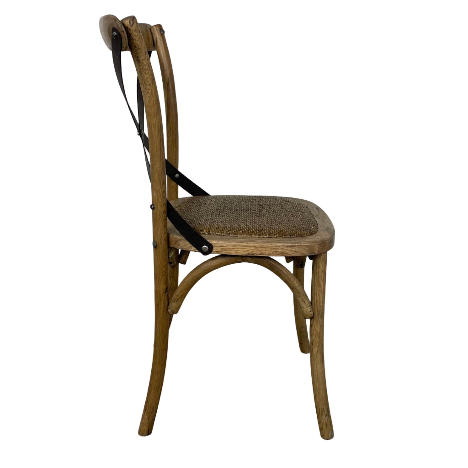 Oyster Oak Cross Back Dining Chair - Pieces For Places