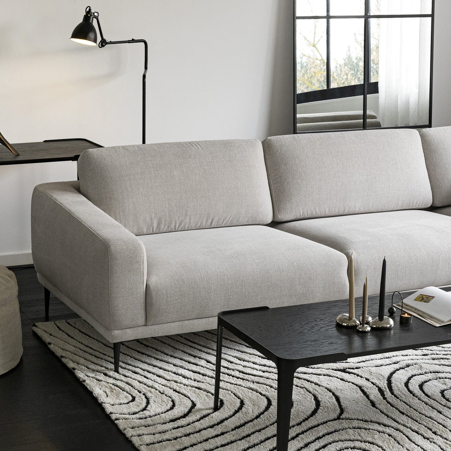 Edvin Set 2 Corner Chaise Sofa - Pieces For Places