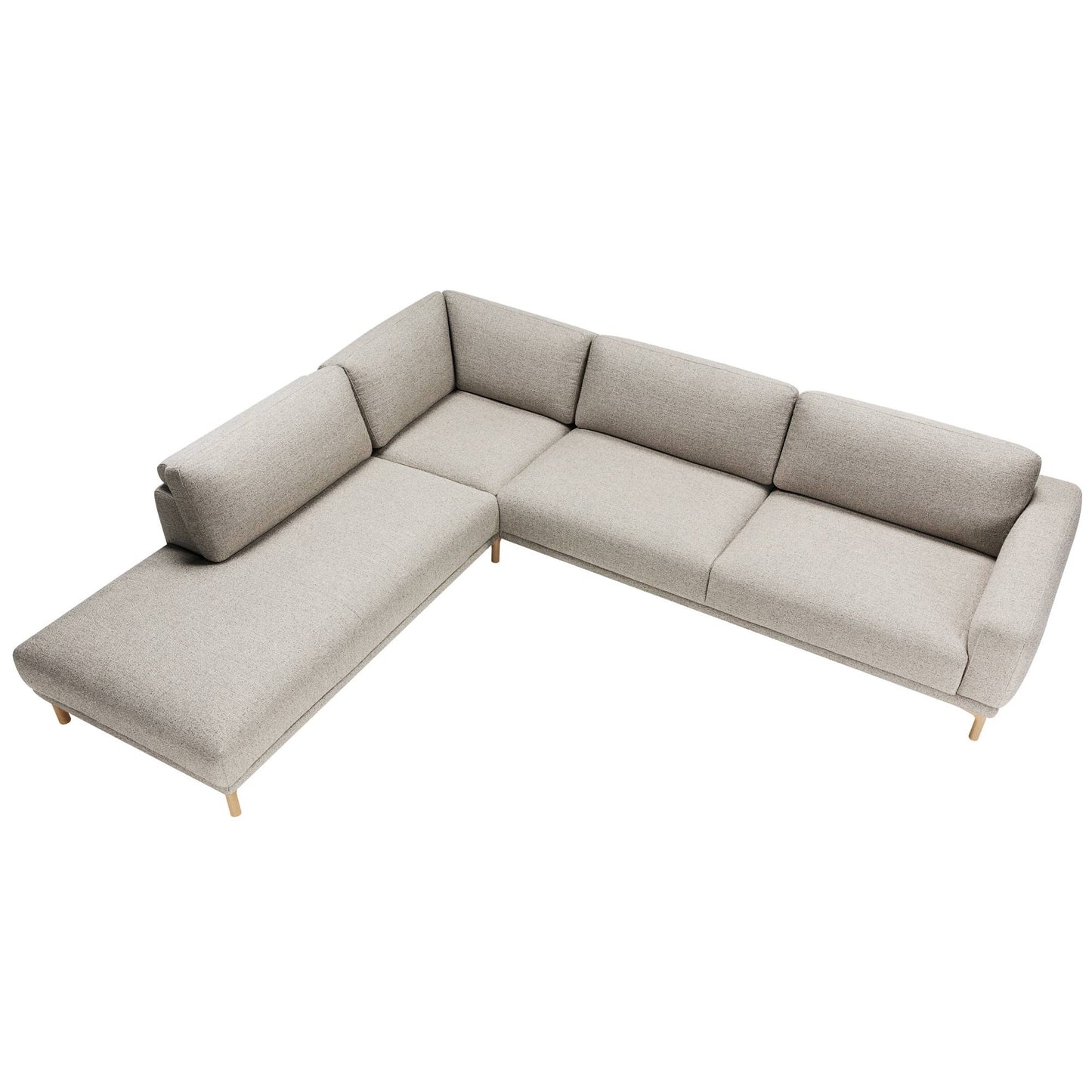 Edvin Set 3 Corner Chaise Sofa - Pieces For Places