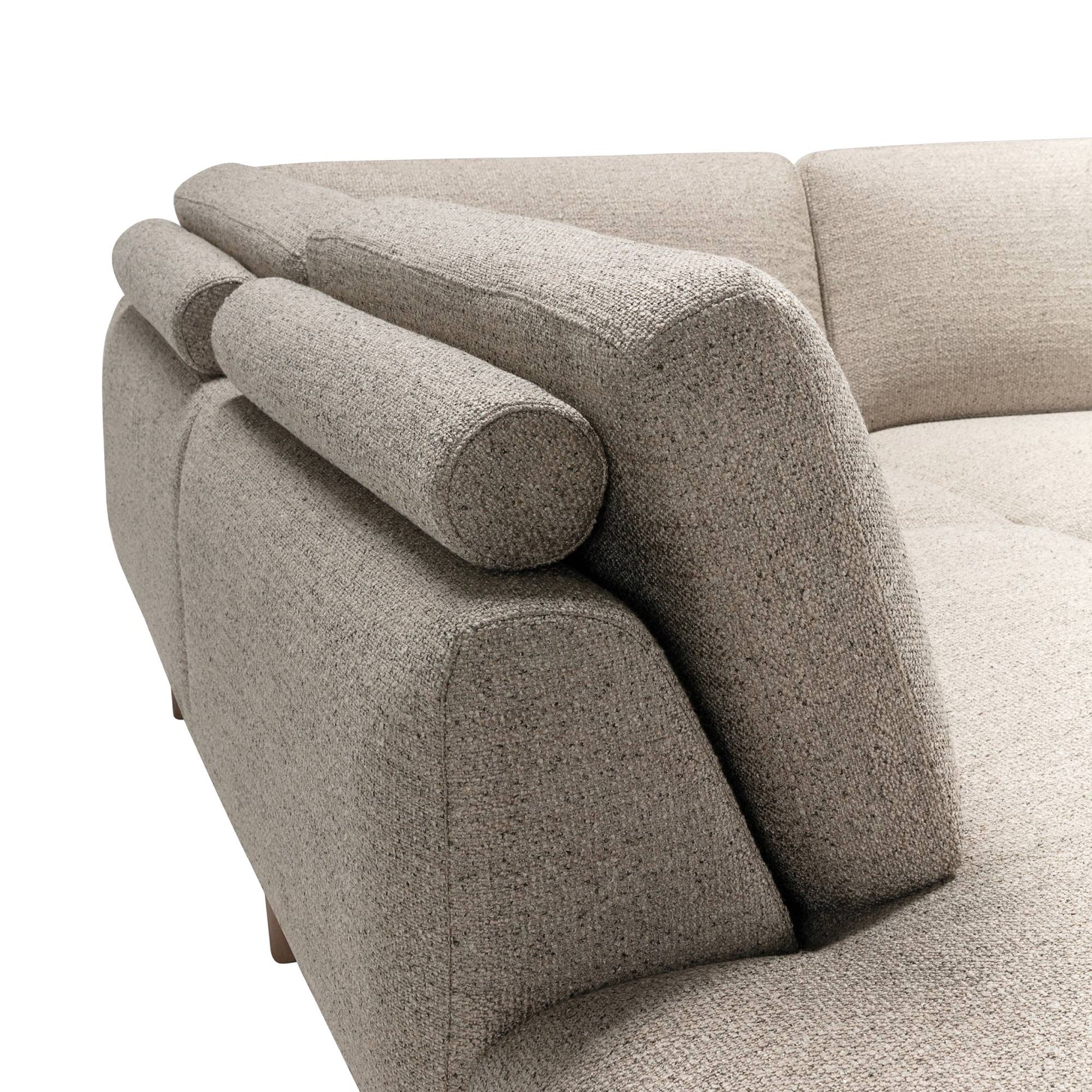 Edvin Set 3 Corner Chaise Sofa - Pieces For Places