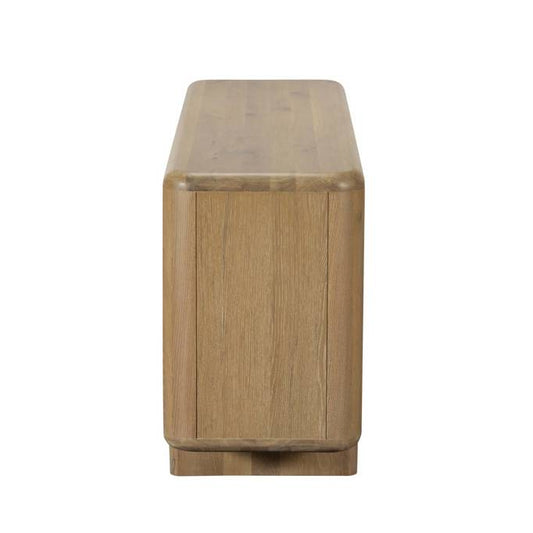 Finn Medium 165cm Oak 4 Door Sideboard - Pieces For Places
