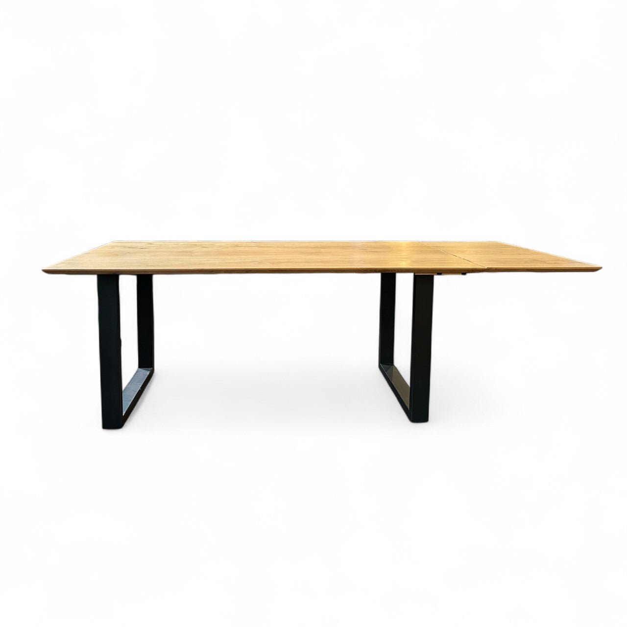 Flipper Oiled Oak Extending Dining Table - 4 Sizes - Pieces For Places