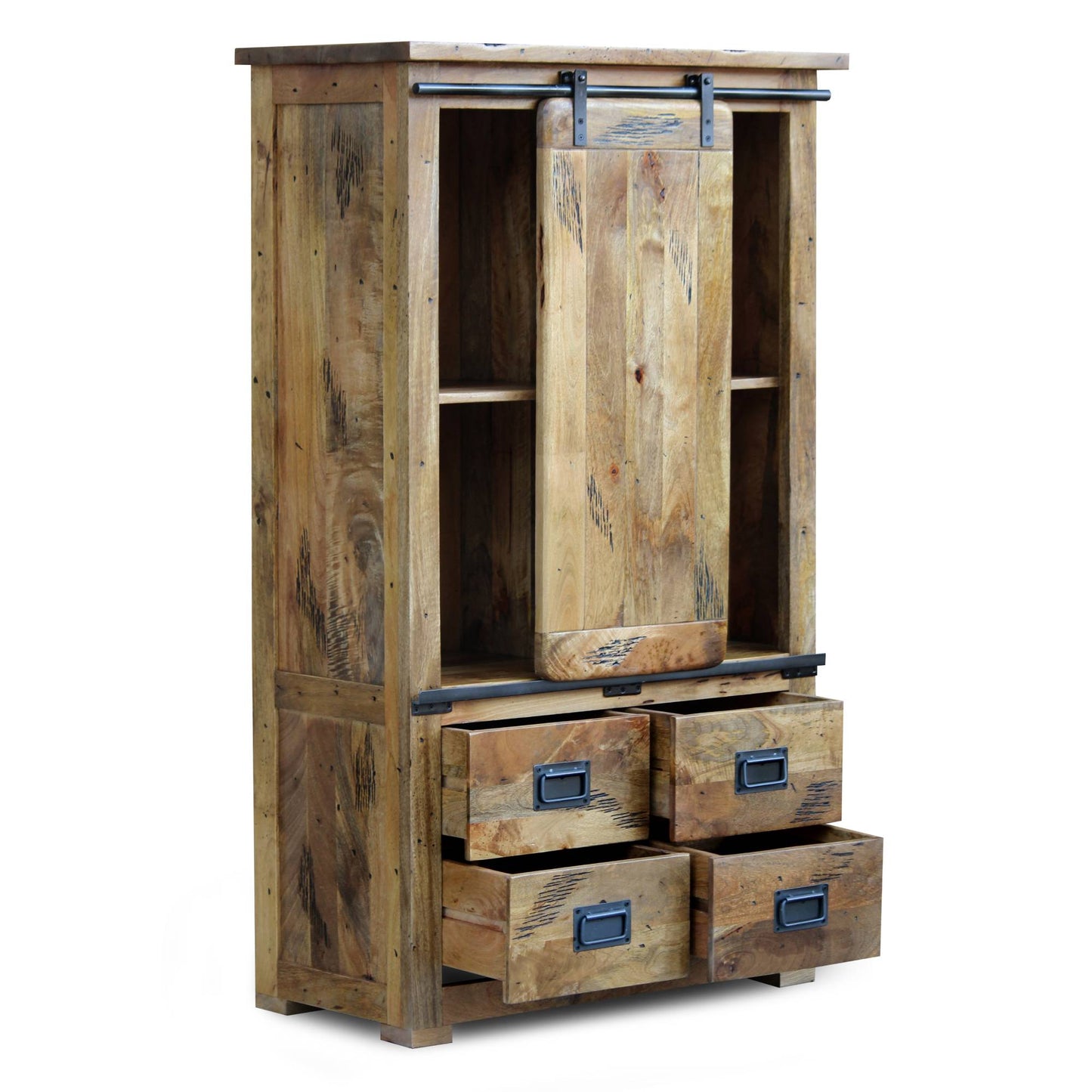Foundry Mango Wood Chest Display Unit - Pieces For Places