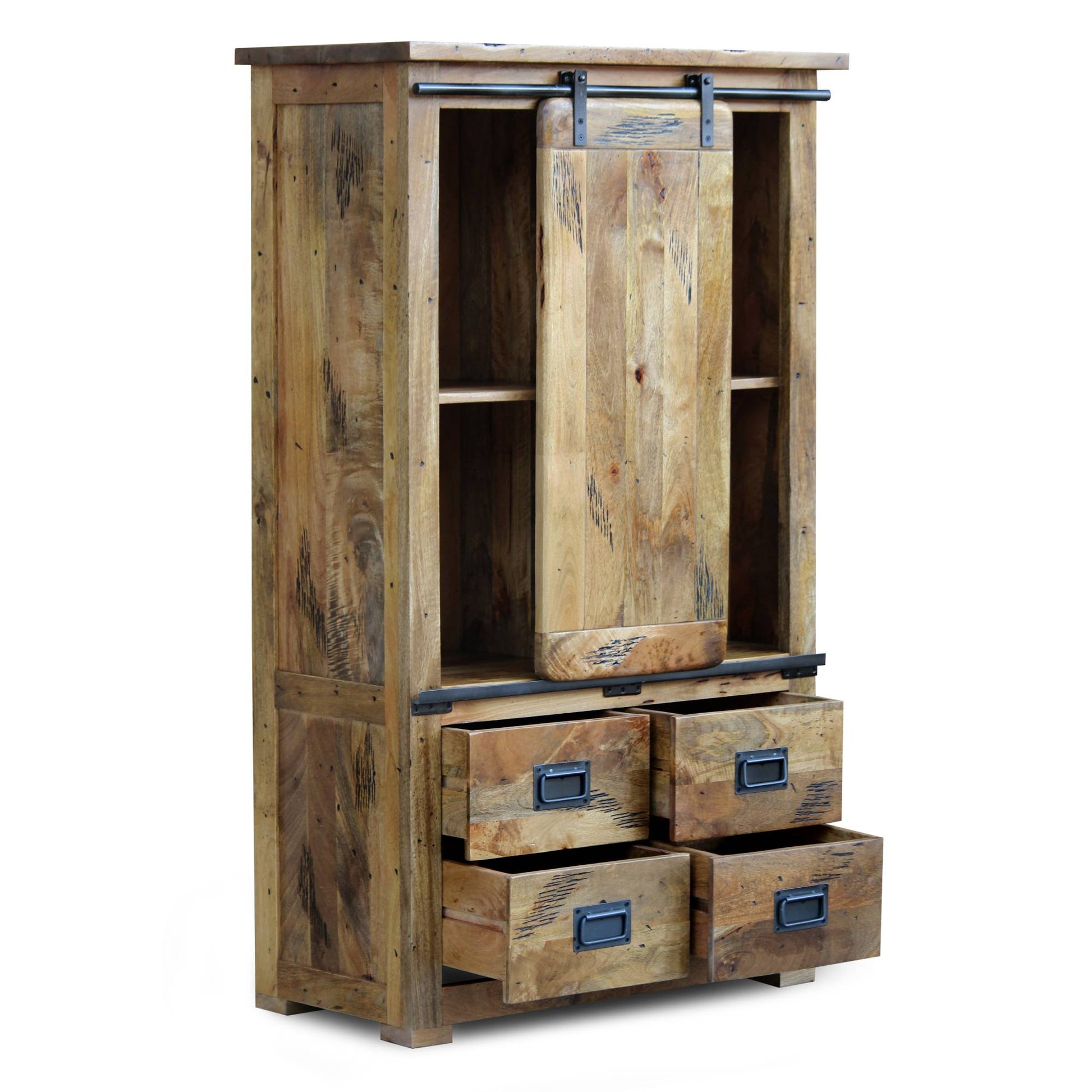 Foundry Mango Wood Chest Display Unit - Pieces For Places