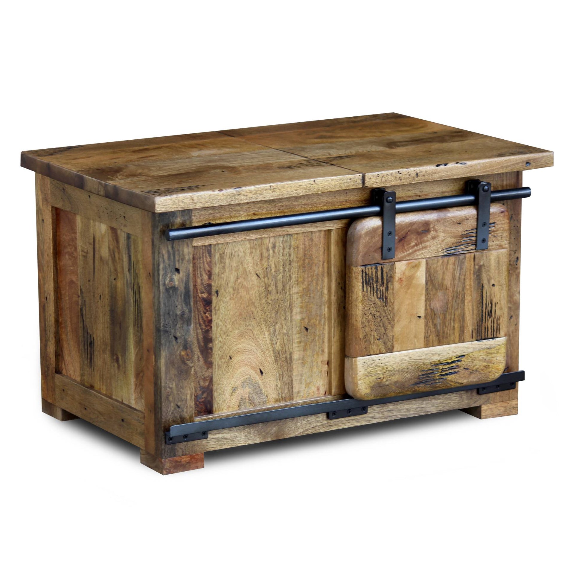 Foundry Mango Wood Storage Coffee Table - Pieces For Places