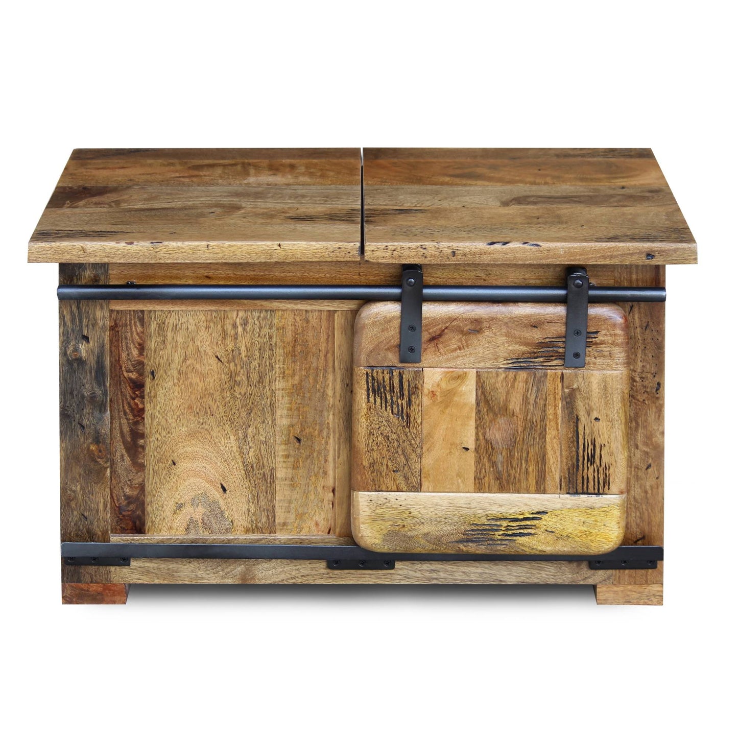 Foundry Mango Wood Storage Coffee Table - Pieces For Places