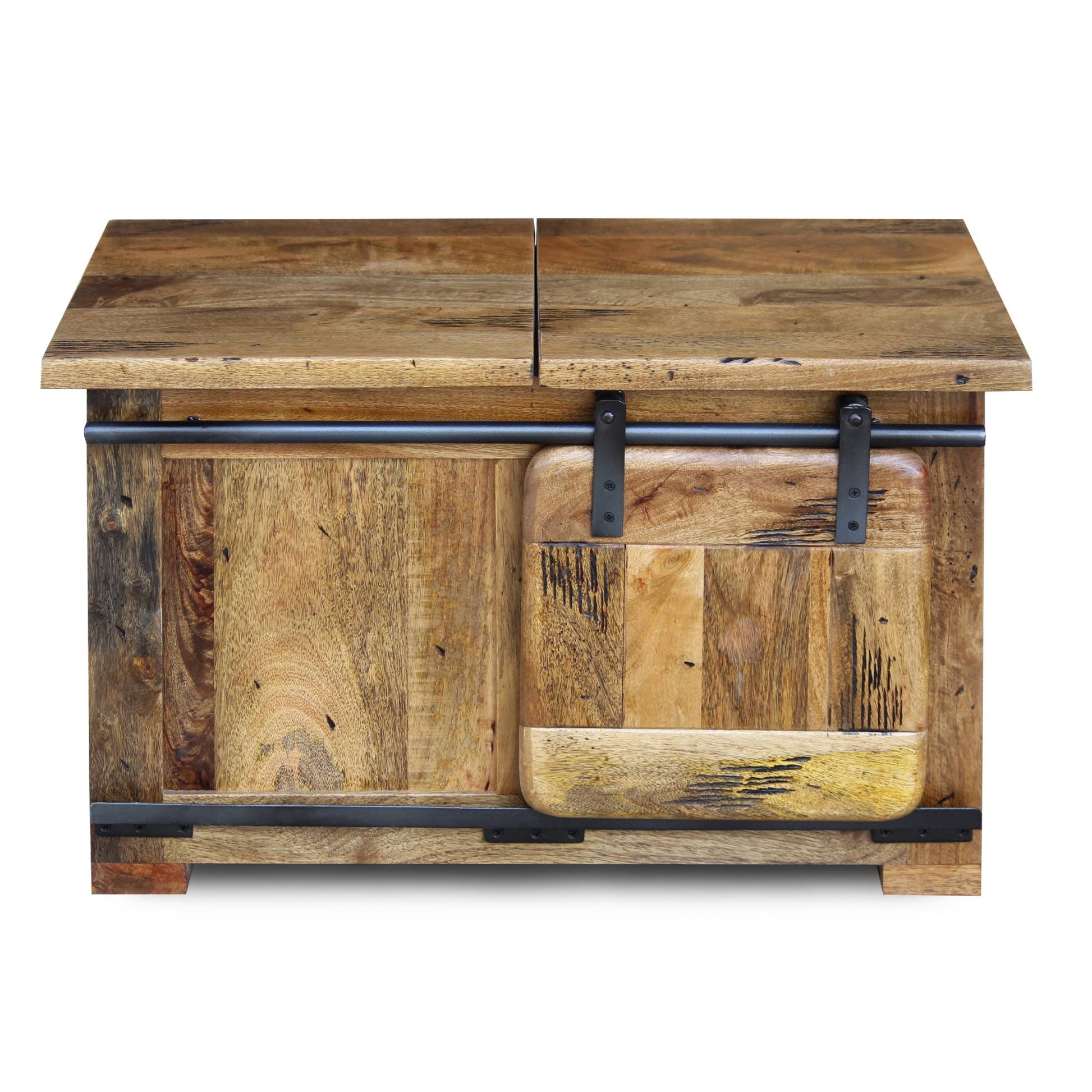 Foundry Mango Wood Storage Coffee Table - Pieces For Places