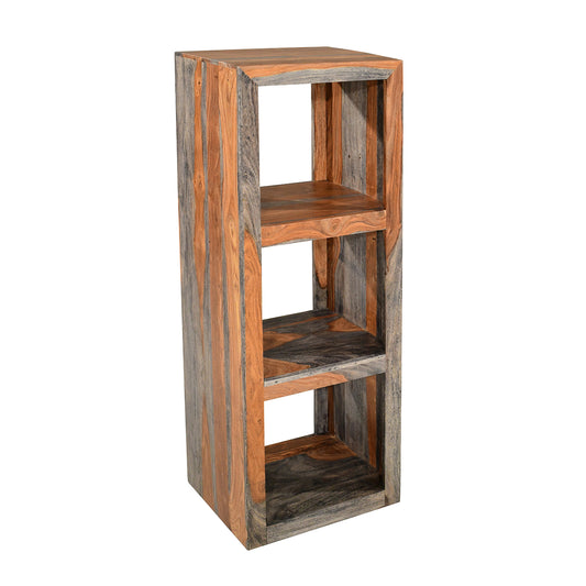 Boxy Stopa Sheesham 3 Hole Display Unit - Pieces For Places