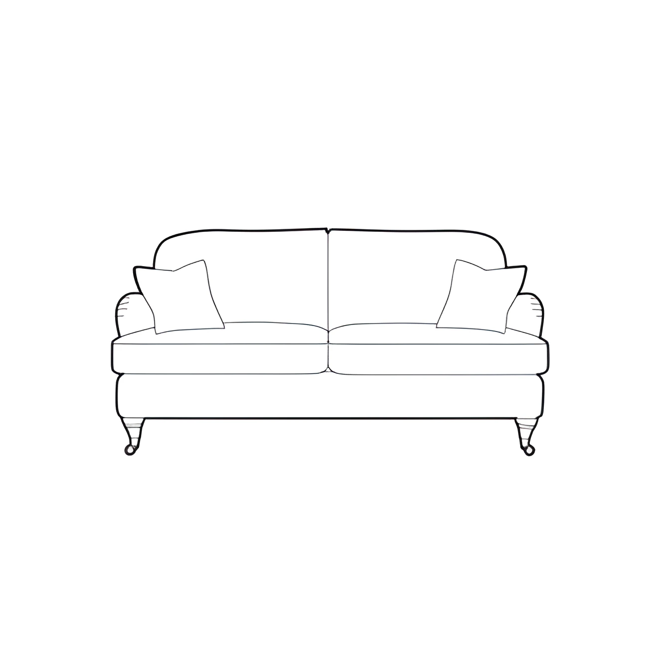 George Medium Sofa - Pieces For Places