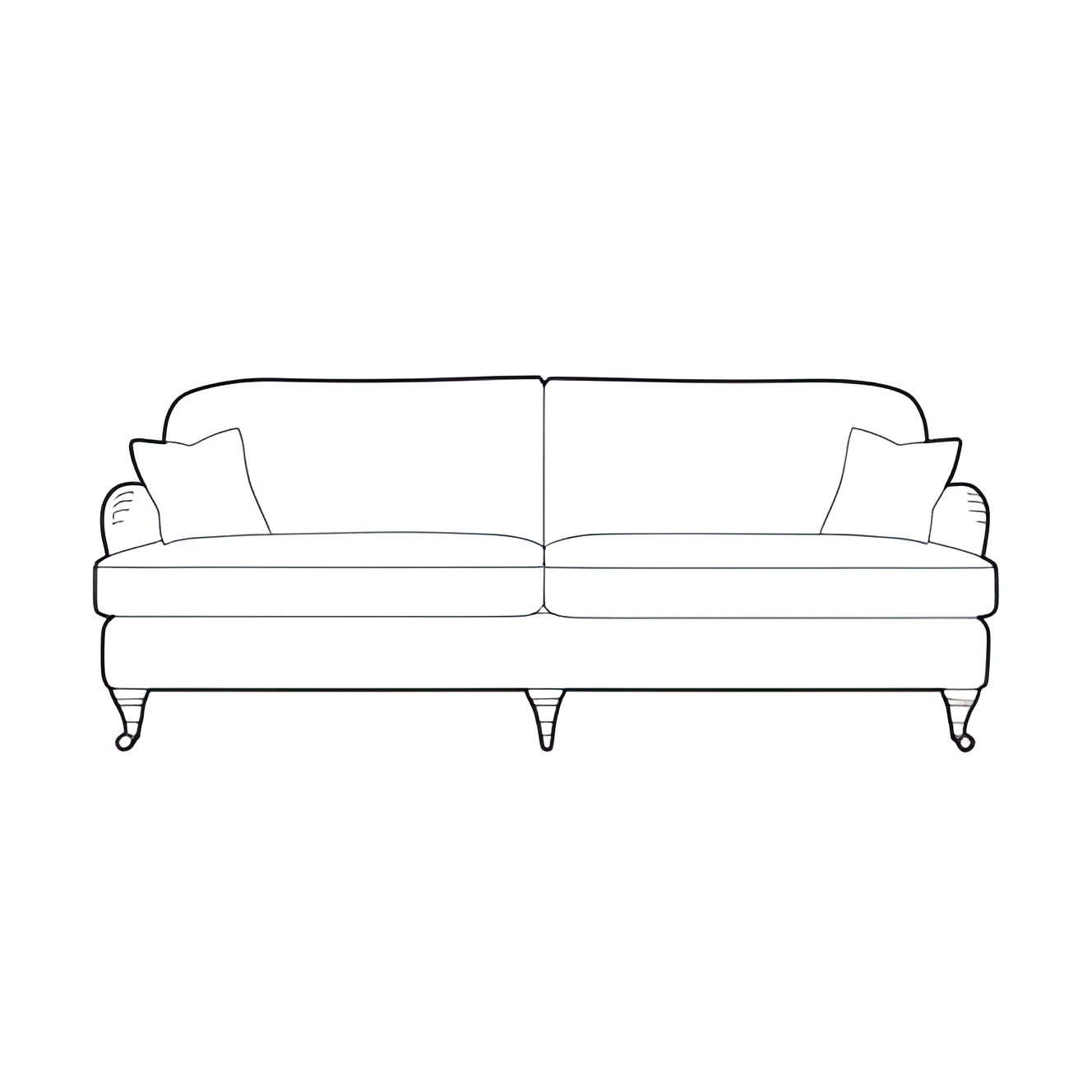 George Extra Large Sofa - Pieces For Places