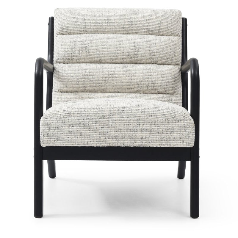 Iris Armchair in White Cord - Pieces For Places