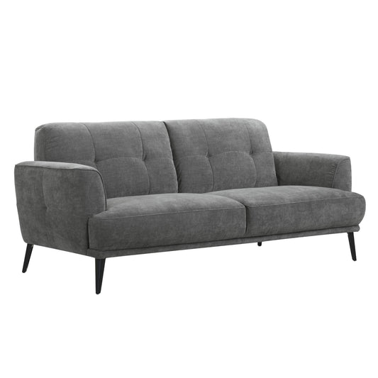 Jia 3 Seater Green Fabric Sofa - Pieces For Places