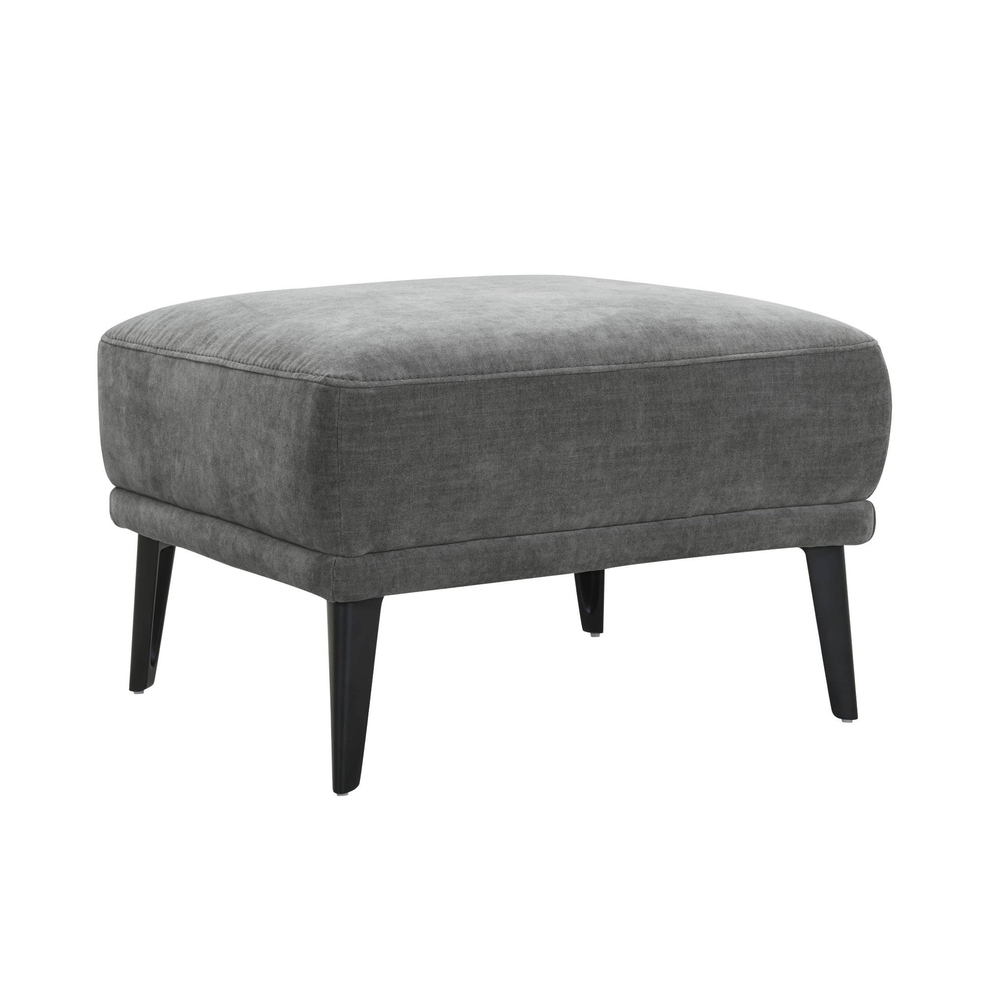 Jia Green Fabric Footstool - Pieces For Places
