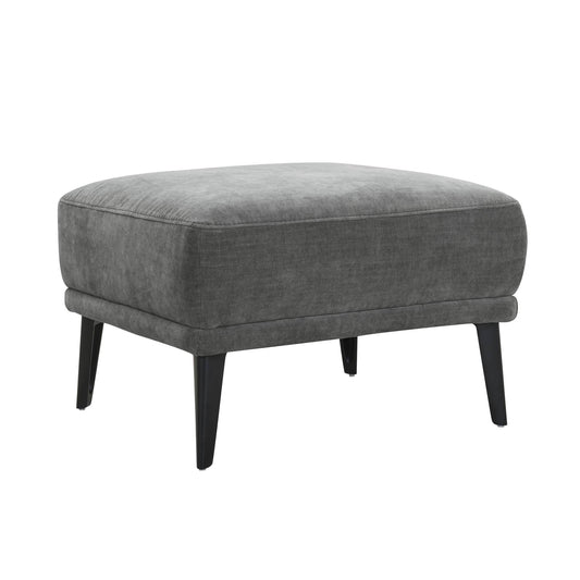 Jia Green Fabric Footstool - Pieces For Places