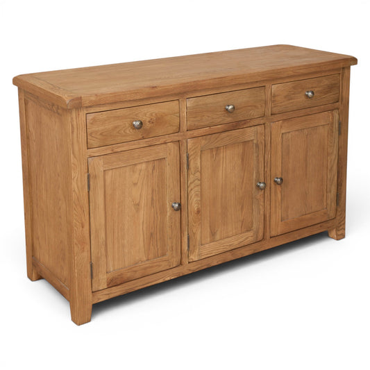 Marlowe Country Oak Large Sideboard