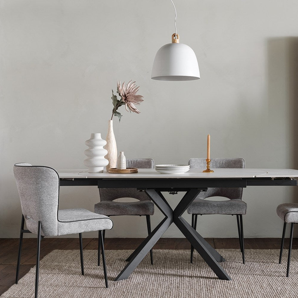Maya Dining Chair Light Grey