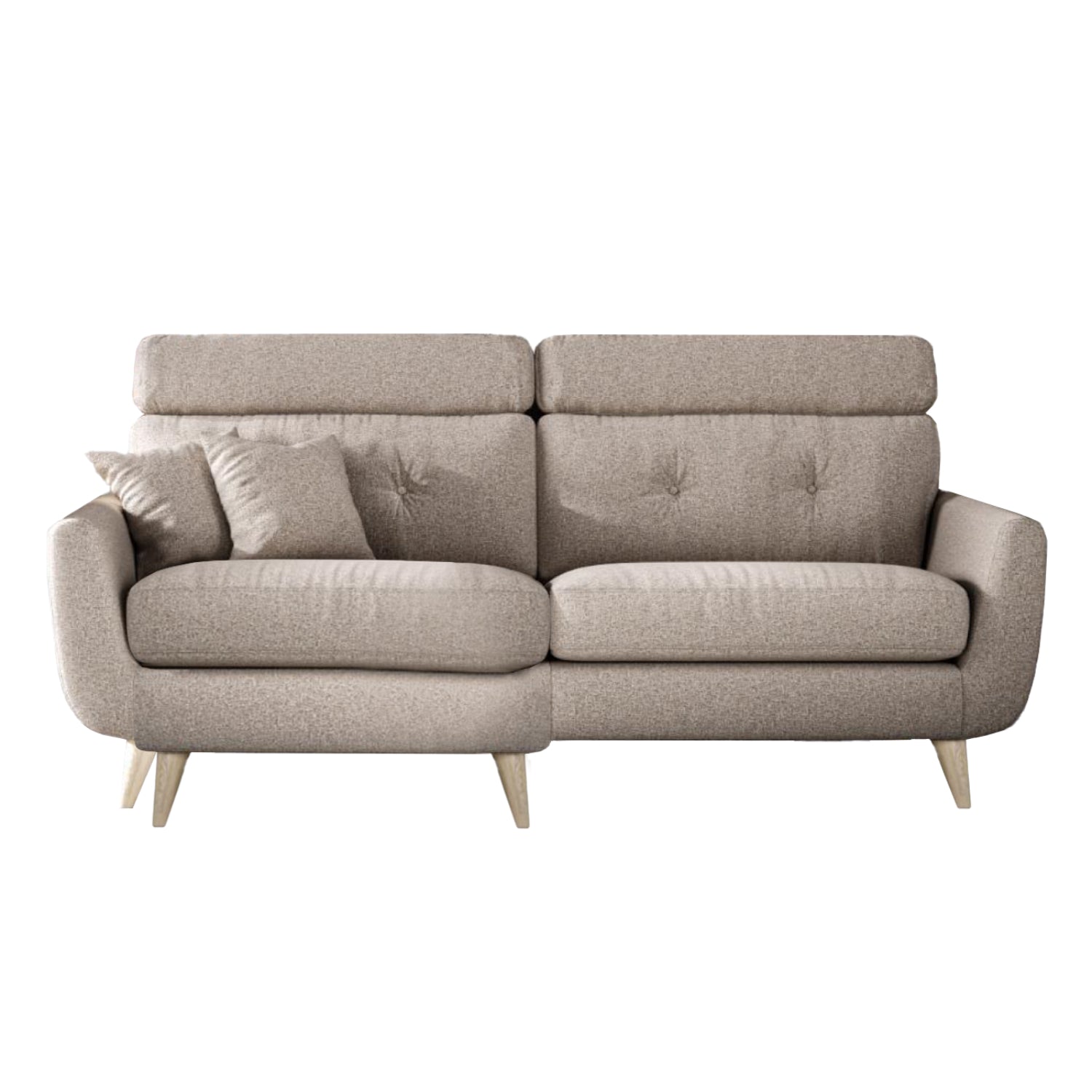 McCartney High Back Chaise Sofa - Pieces For Places