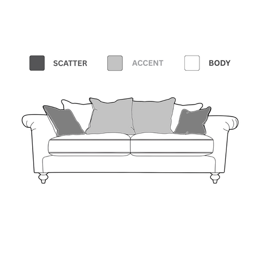 Merlot Large Sofa - Pieces For Places