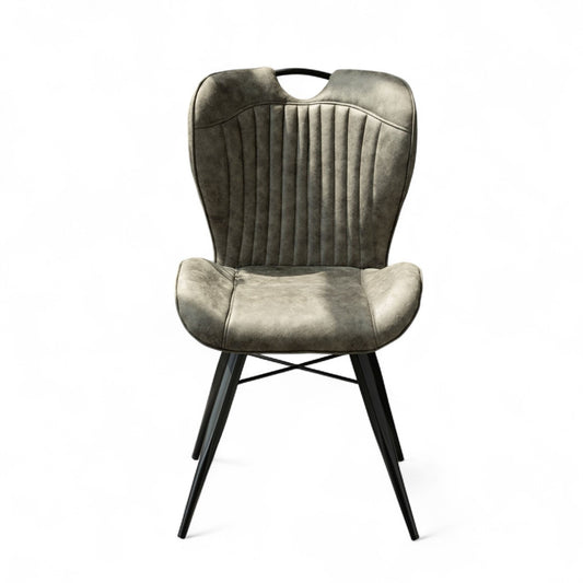 Mila Dining Chair - Grey - Pieces For Places