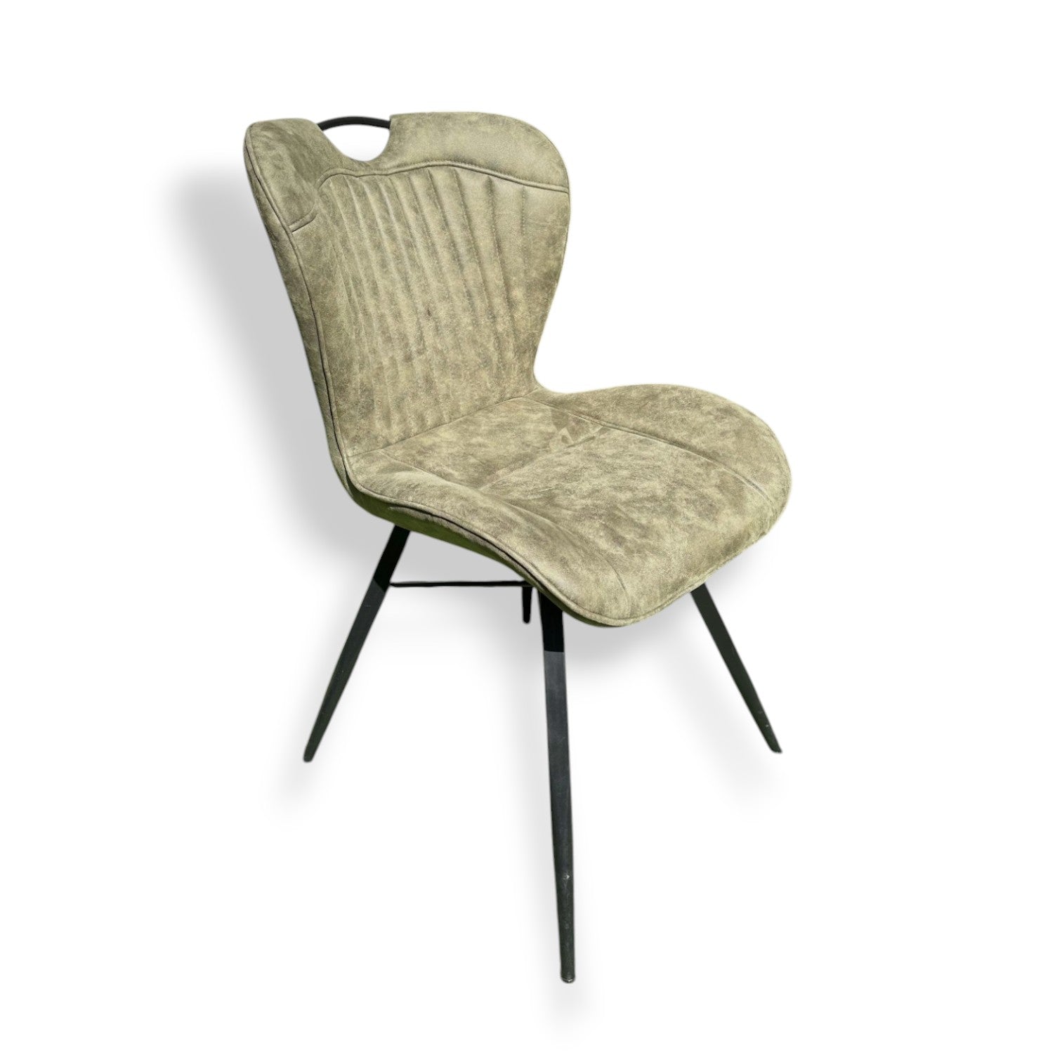 Mila Dining Chair - Olive Green - Pieces For Places