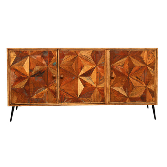 Morpho Geometric 3 Door Sideboard - Pieces For Places