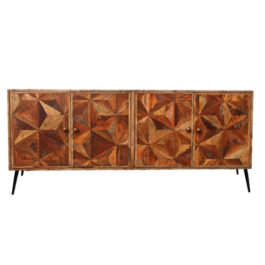 Morpho Geometric 4 Door Sideboard - Pieces For Places