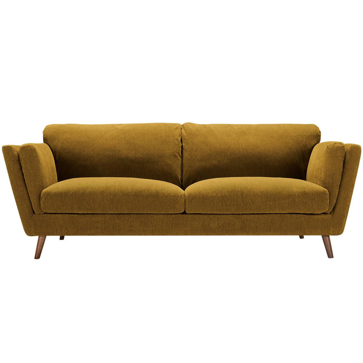 Nova - 3 Seater Moss - Mustard Corduroy