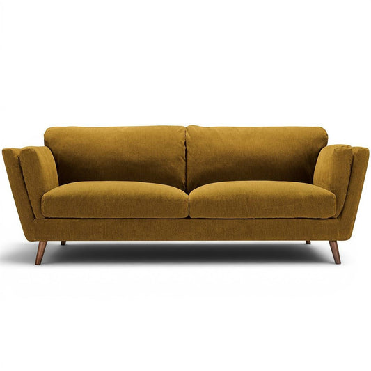 Nova - 3 Seater Moss - Mustard Corduroy