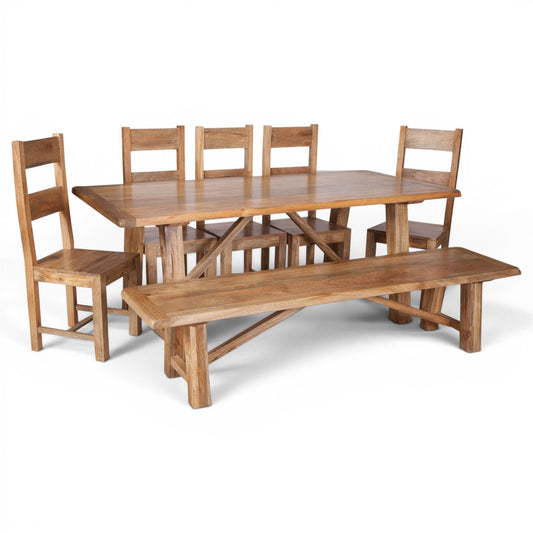 Olda Mango Wood Dining Chair