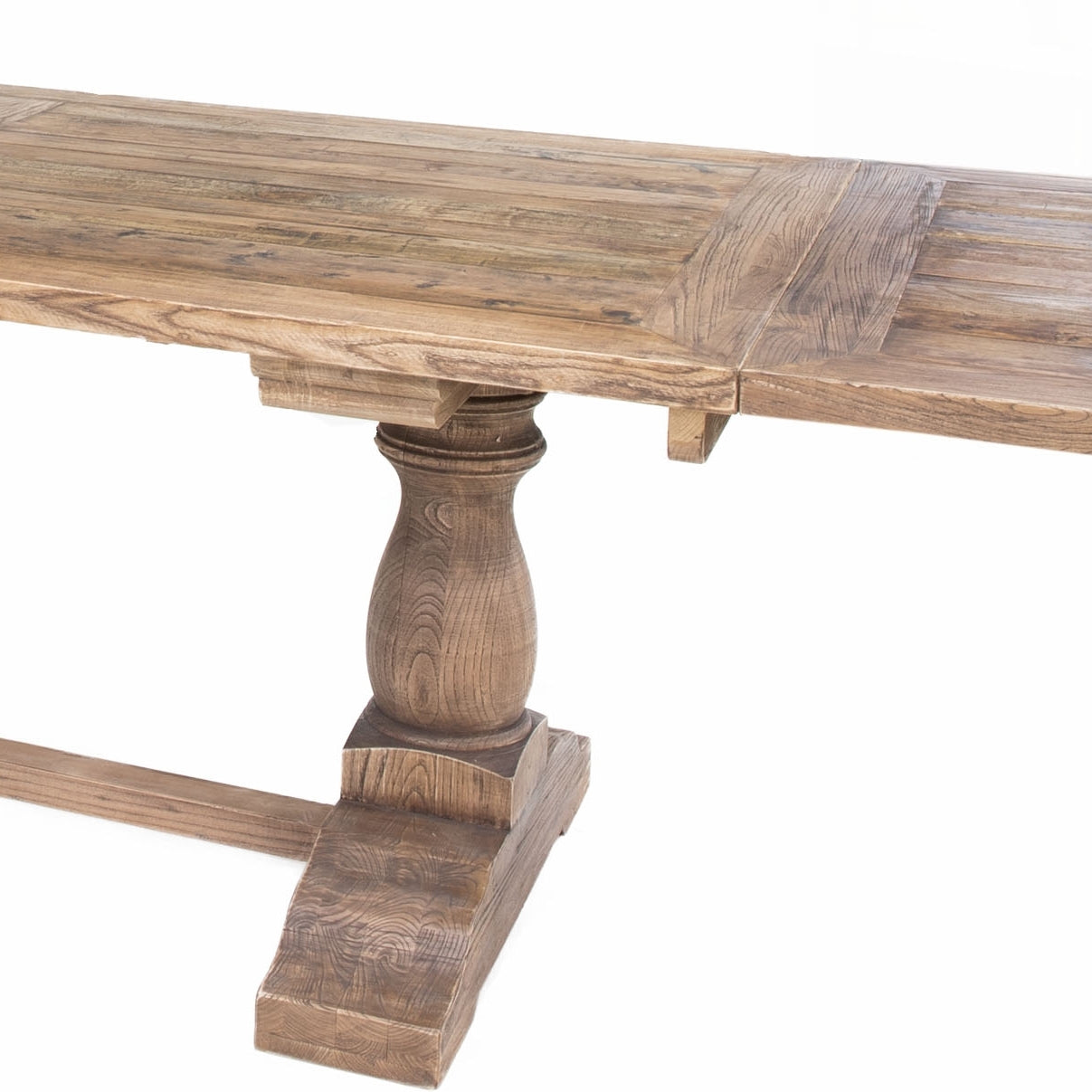 Oyster Elm Extending Dining Table - 3 Sizes - Pieces For Places