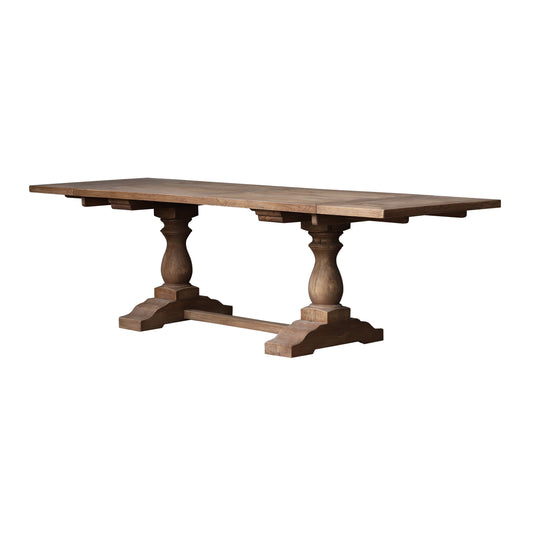 Oyster Elm Extending Dining Table - 3 Sizes - Pieces For Places