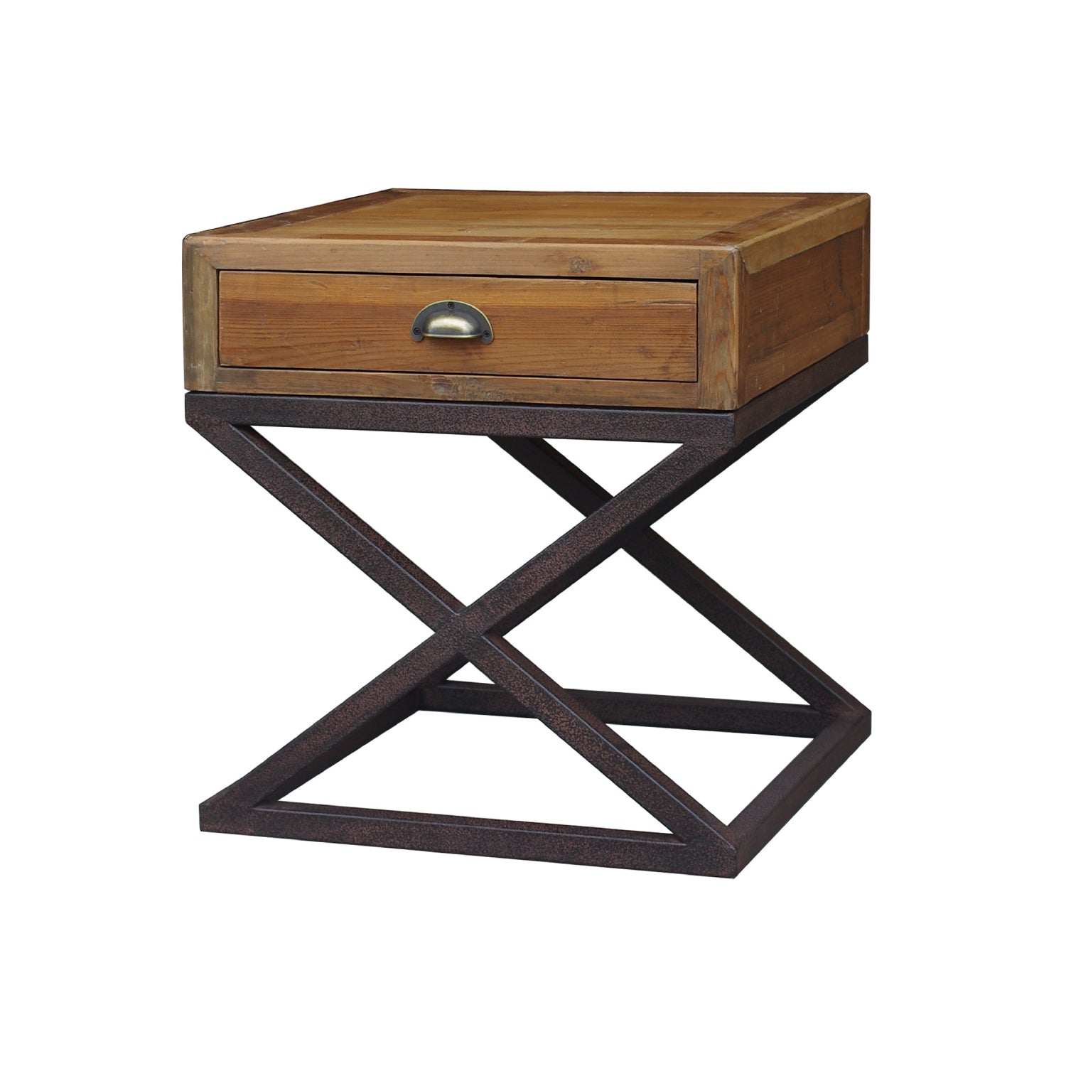 Oyster Pine X Base Lamp Table - Pieces For Places