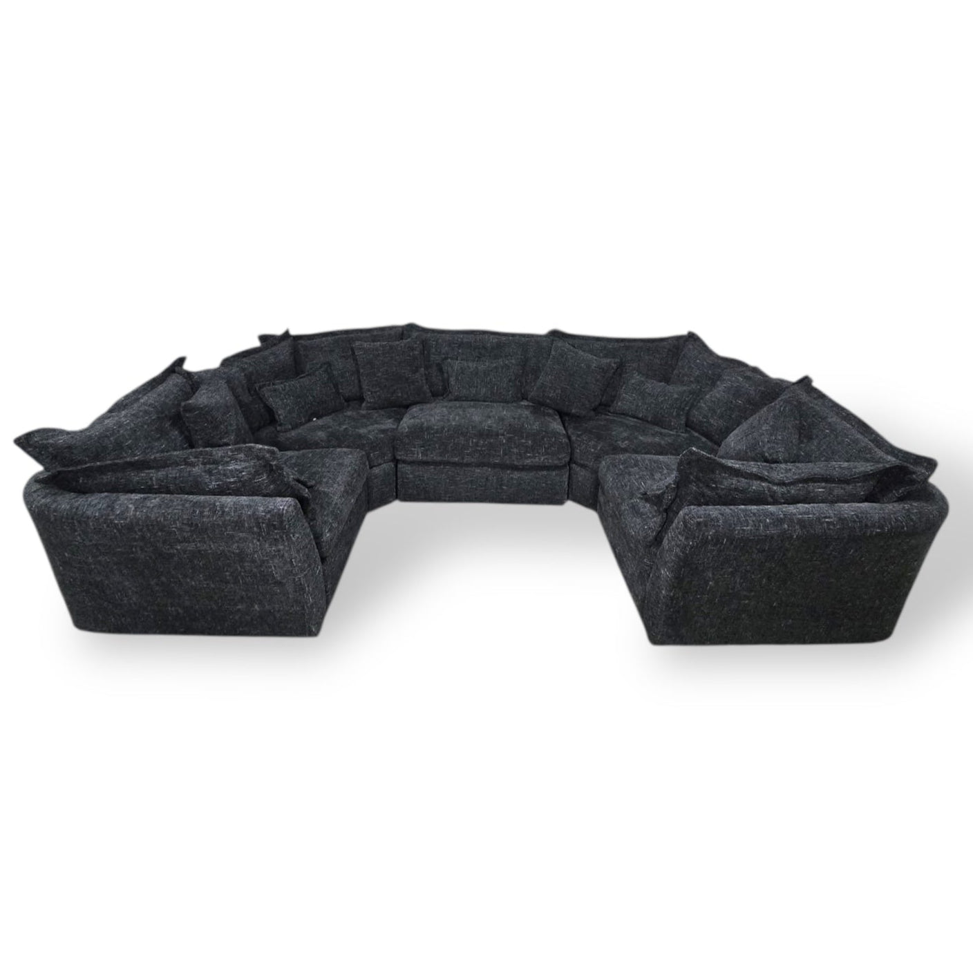 Ruben U Shape Modular Sofa - Anthracite | Ex Display