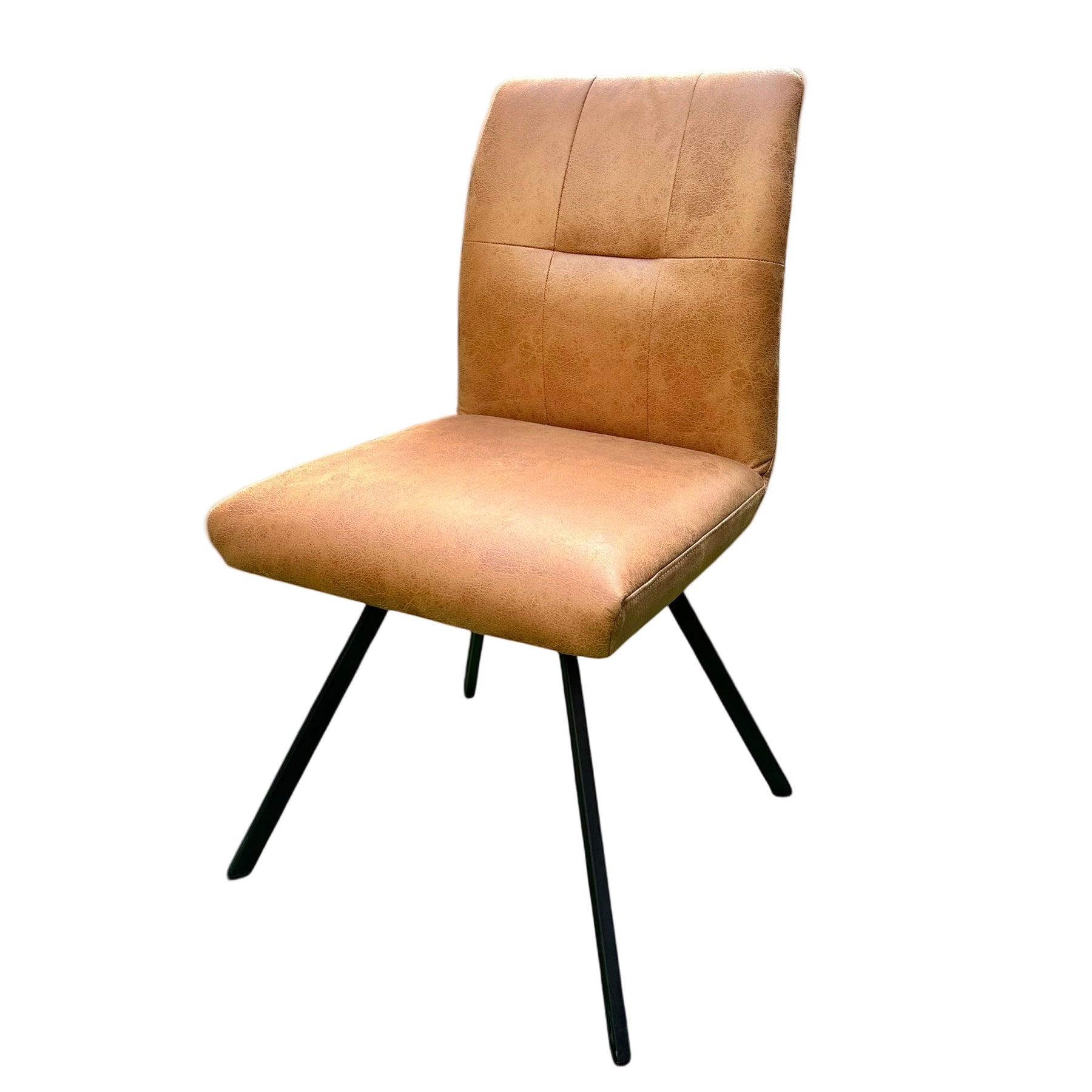 Selmy 2 Tan Swivel Dining Chair - Pieces For Places