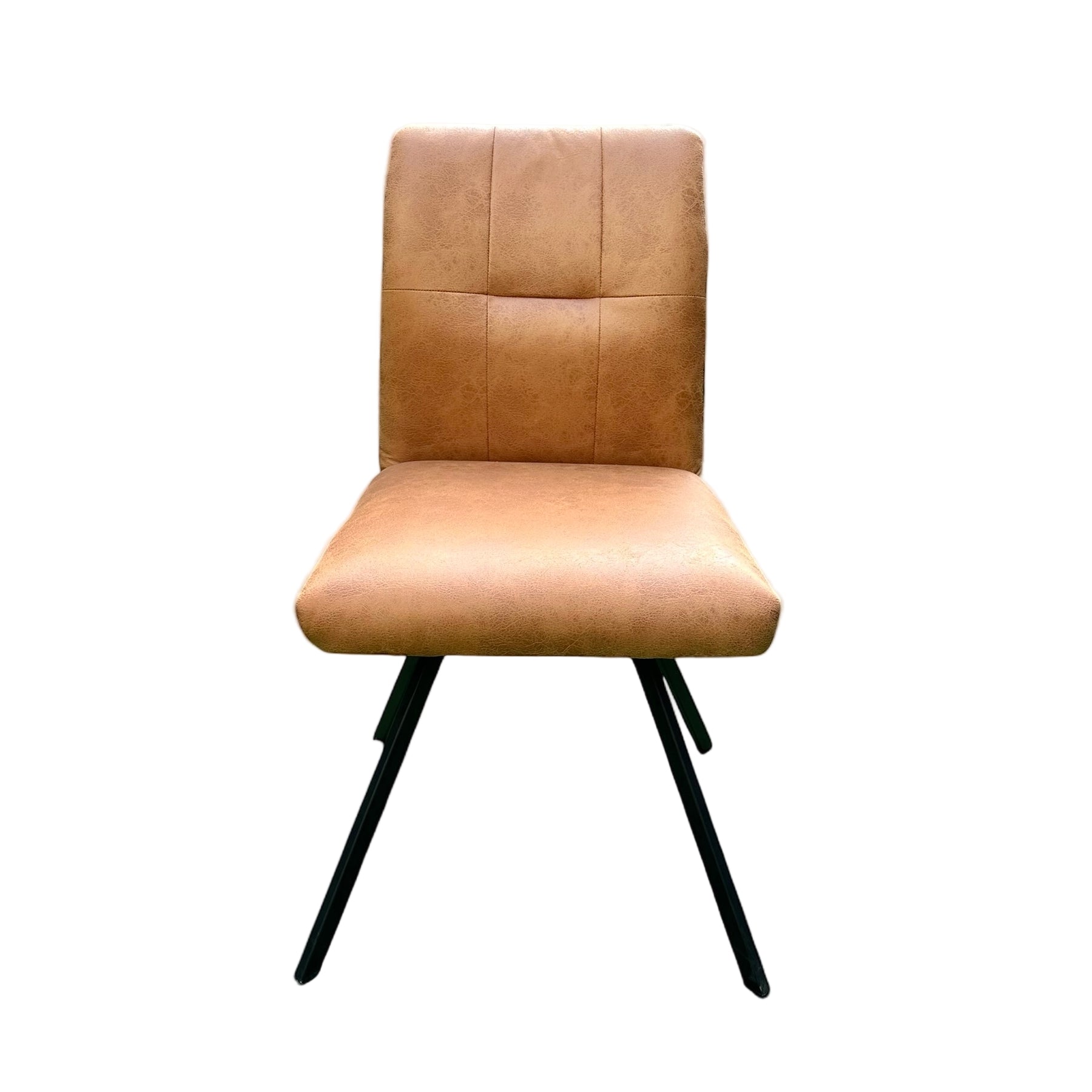 Selmy 2 Tan Swivel Dining Chair - Pieces For Places