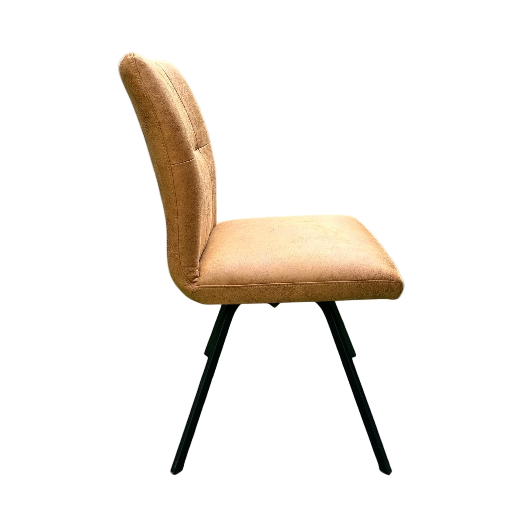 Selmy 2 Tan Swivel Dining Chair - Pieces For Places