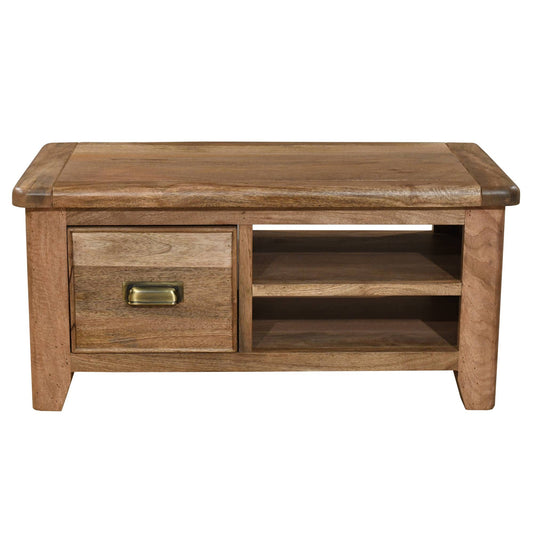 Sandbanks Mango Wood Small Coffee/Tv Unit - Pieces For Places