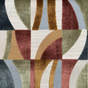 Velvet Geo Cinnamon
