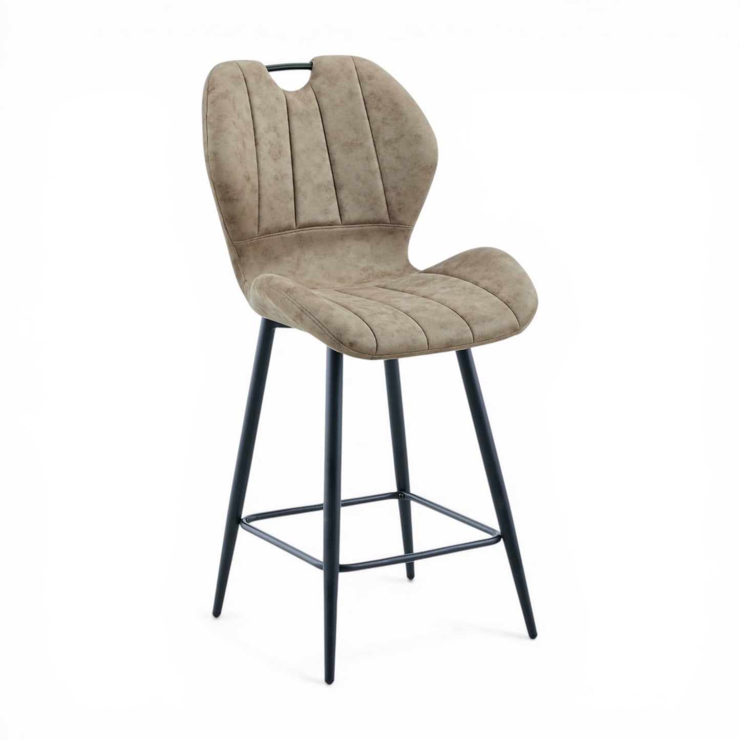 Verona Mink Pu Leather Counter Stool