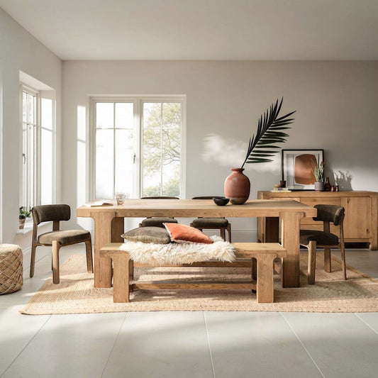 Wyatt Reclaimed Oak Dining Table