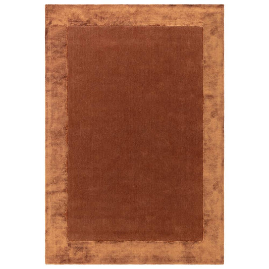 Rust Ascot Rug - 200cm x 290cm