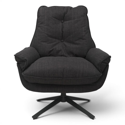 Barlow Occasional Swivel Chair - Slate Grey