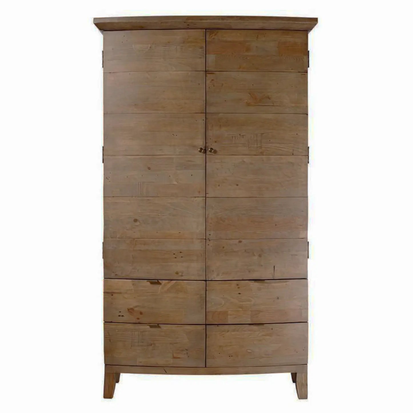 Bermuda Reclaimed Wood Double Wardrobe