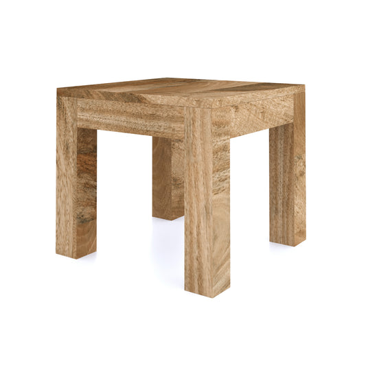 Boxy Mango Lamp Table - Pieces For Places